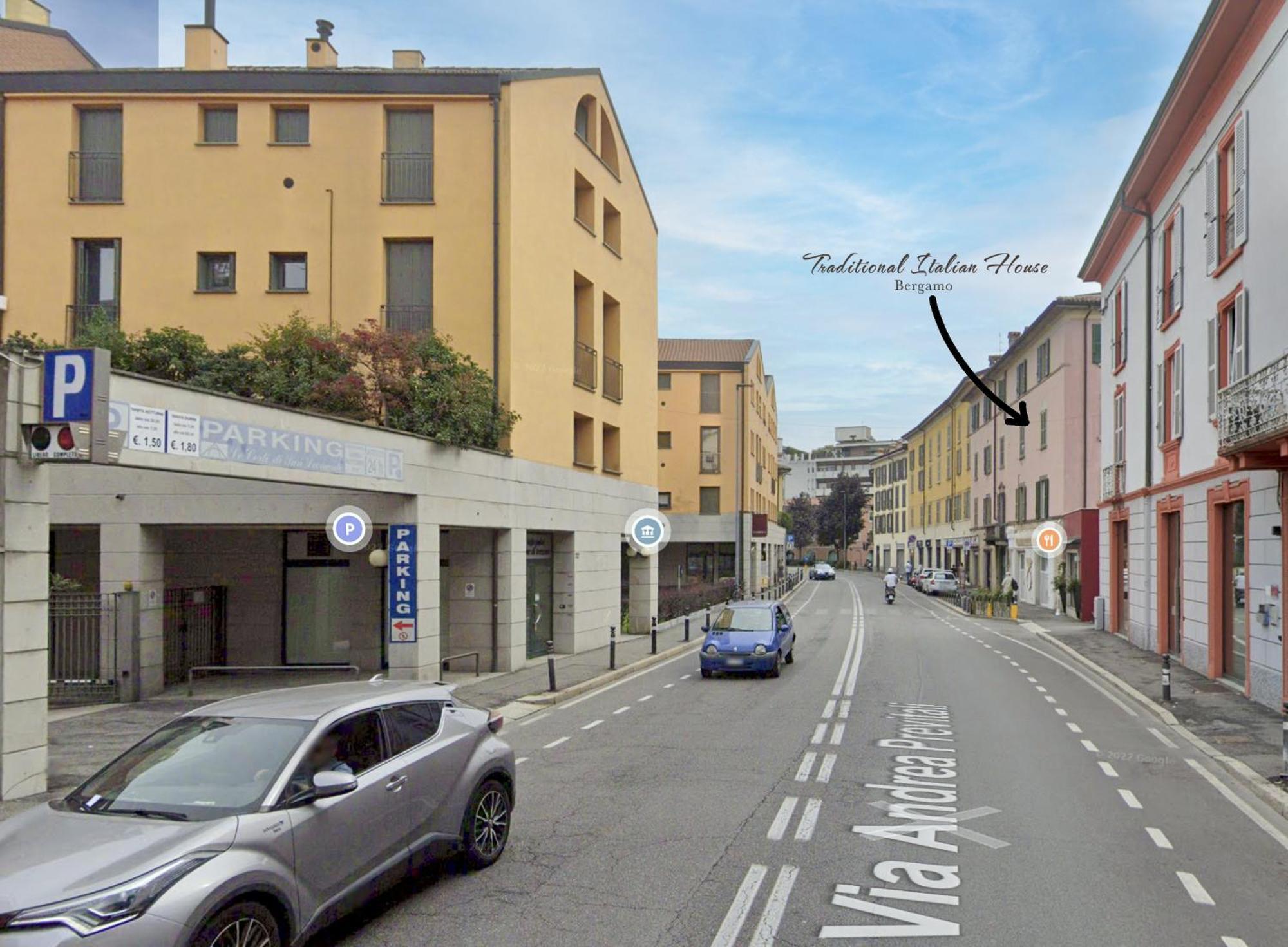 Traditional Italian House - Leilighet Bergamo